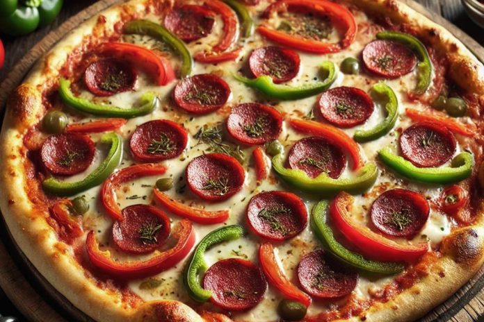Sucuklu Pizza Tarifi Sucuklu Pizza Tarifi